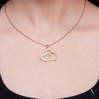 Heart Ring Pendant Necklace